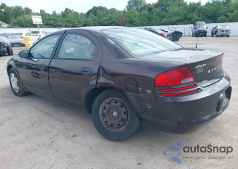 2003 Dodge Stratus Se from USA, damaged, VIN 1B3EL36T03N569472